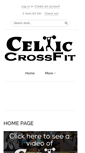 Mobile Screenshot of celticcrossfit.co.uk
